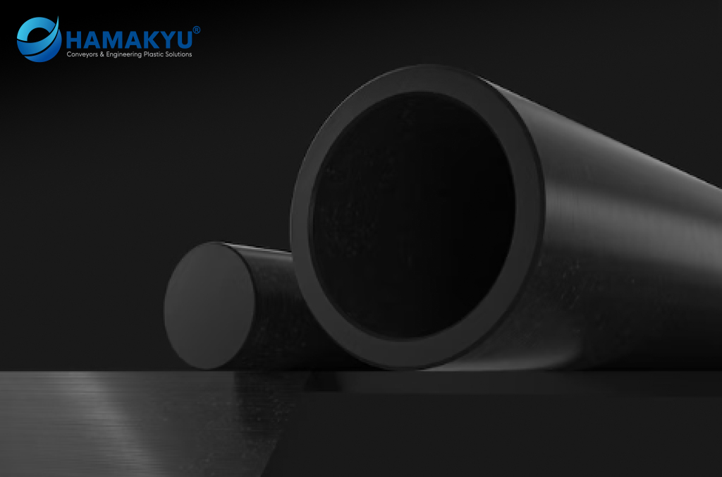 [132014775] TIVAR® ECO antistatic UHMW-PE Black Sheet, Size:2x1000x2000mm, Origin: MCAM/Germany (To Order Size, Black, 2x1000x2000mm)