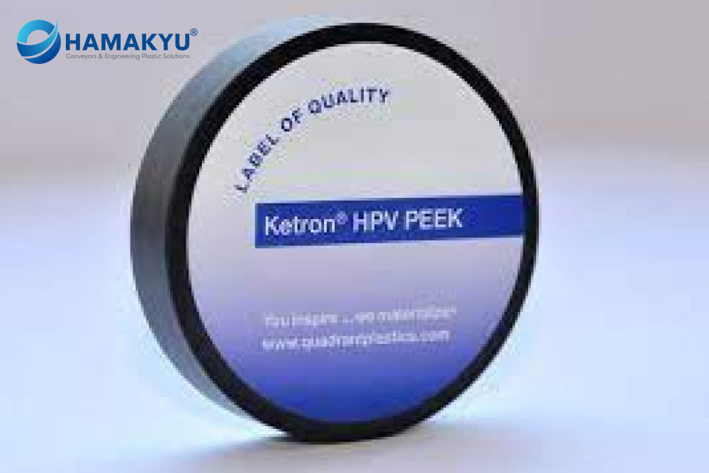 [131013418] Tấm nhựa màu đen Ketron® HPV PEEK kích thước 5x525x1000mm, xuất xứ: MCAM/Bỉ (Tấm, To Order Size, 5x525x1000mm)